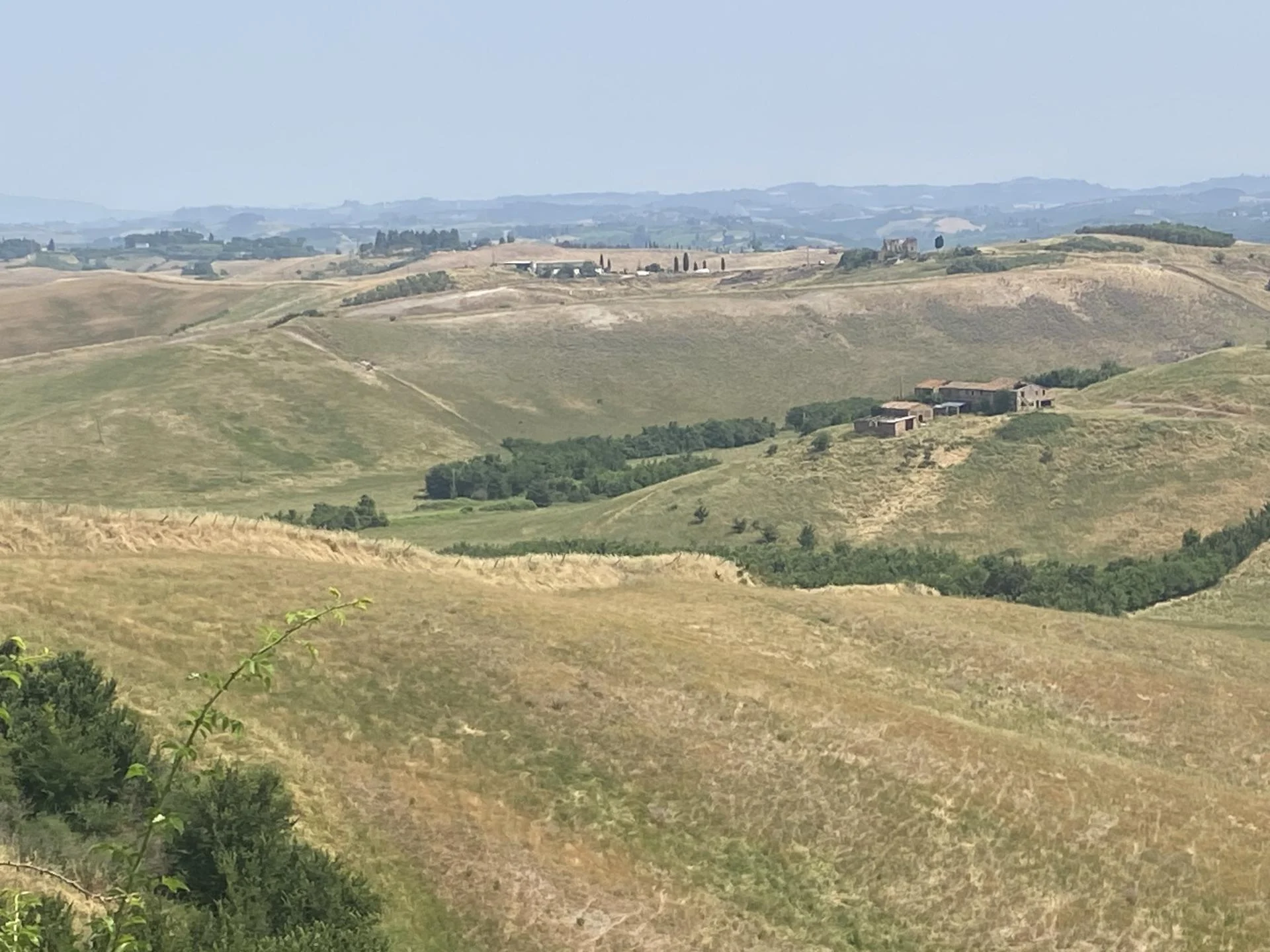 En chemin vers Gambassi Terme